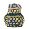 Mochila Lona Emoticons - Emoji - Azul - 1