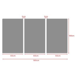 Conjunto Quadros New York 100x190cm Kit Mosaico - 4