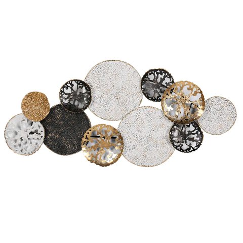 Adorno de Parede Engrenagens em Metal Btc Decor