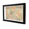 Quadro Decorativo Lembranças de Viagens 25x35cm Carimbos P - 2