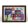 Quadro Decorativo Lembranças de Viagens 25x35 Viagem q Vai M - 5