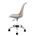 Ver imagem 3 de Cadeira Polipropileno Saarinen Office; Design para Home Office e Escritório - Nude