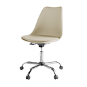 Ver imagem 1 de Cadeira Polipropileno Saarinen Office; Design para Home Office e Escritório - Nude