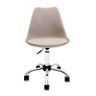 Cadeira Saarinen Pp Nude Office Cromada - 2