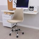 Ver imagem 1 de Cadeira Saarinen Pp Nude Office Cromada