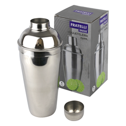 Coqueteleira Inox 750ml Fratelli Glamour Bartender Drinks Bebidas Caipirinha Batida Barman Bar Resta - 2