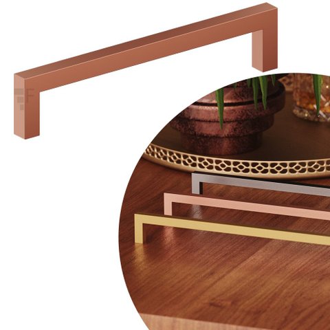 Puxador Il 811 - Grafite - 192mm