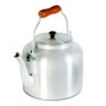 Chaleira Grande Industrial em Alumínio Cabo Madeira 6 Litros - 1