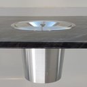 Ver imagem 3 de Lixeira de Pia e Bancada Aço Inox 8L Embutir