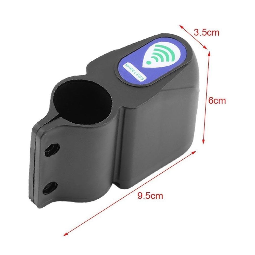 CADEADO ALARME ANTI FURTO COM CONTROLE REMOTO PARA BICICLETA BIKE COM SENSOR DE VIBRACAO TRAVA - 7