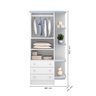 Quarto Infantil Doce Sonho Branco Azul Qmovi - 2