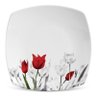 Aparelho de Jantar em Cerâmica 20 Peças Square Tulipa - 4