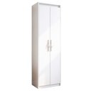 Ver imagem 2 de Sapateira Multiuso 2 Portas 5 Prateleiras 177cm Bliss Branco