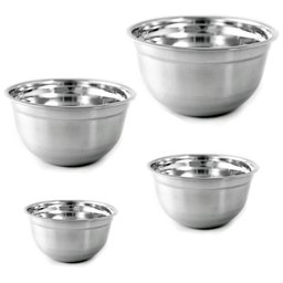 Kit Mixing Bowl Inox 4 Peças - Gourmet Mix - 1