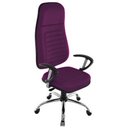 Ver imagem 1 de Cadeira Presidente com Espaldar Alto Linha Blenda Roxo