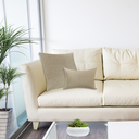 Ver imagem 2 de Kit Capas de Almofada Decorativa Moderna 50x50 e 30x50 Areia