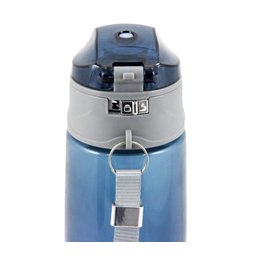 Garrafa com Alça Superior e Trava Azul - 3 Garrafa com Alça Superior e Trava Azul - 3