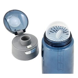Garrafa com Alça Superior e Trava Azul - 4 Garrafa com Alça Superior e Trava Azul - 4