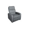 Poltrona Do Papai Reclinável Siena - Cinza Light - 1