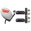 Ver imagem 1 de Sky Pré Pago Flex SD com 2 Receptores