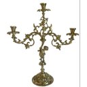 Ver imagem 2 de Castiçal Cupido 3 Velas Bronze Decoração Presentes Religião