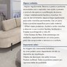 Sofá de Canto Orgânico 4 Lugares 265cm Base de Ferro Chaise Esquerda Luna - 10