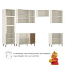Ver imagem 7 de Cozinha Modulada 6 Peças Linea Luciane com Balcões e Torre Quente