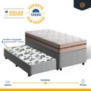 Ver imagem 5 de Cama Box com Colchão de Molas Ensacadas Solteiro Anjos Classic + Auxiliar de Espuma Unique