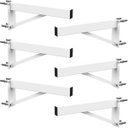Ver imagem 1 de Mf Multiforma - 6 Suportes Pia Parafusar Bancada Aparador 80 Cm Branco