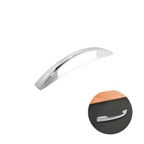 Puxador Arco Cromado 192 Mm - Renna