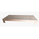 Ver imagem 1 de Cama Solteiro Oriental Penafort 78x188x25 sem Pintura (Crua)