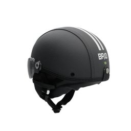 Capacete Coquinho Scooter Elétrica Bike Grafite Viseira - 2