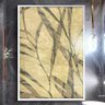 Quadro Decorativo Para Banheiro Abstrato Galhos Dourados-34x49Cm - 1