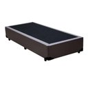 Ver imagem 1 de Cama Box Solteiro Homequeen Estrutura em Madeira Sintético Marrom