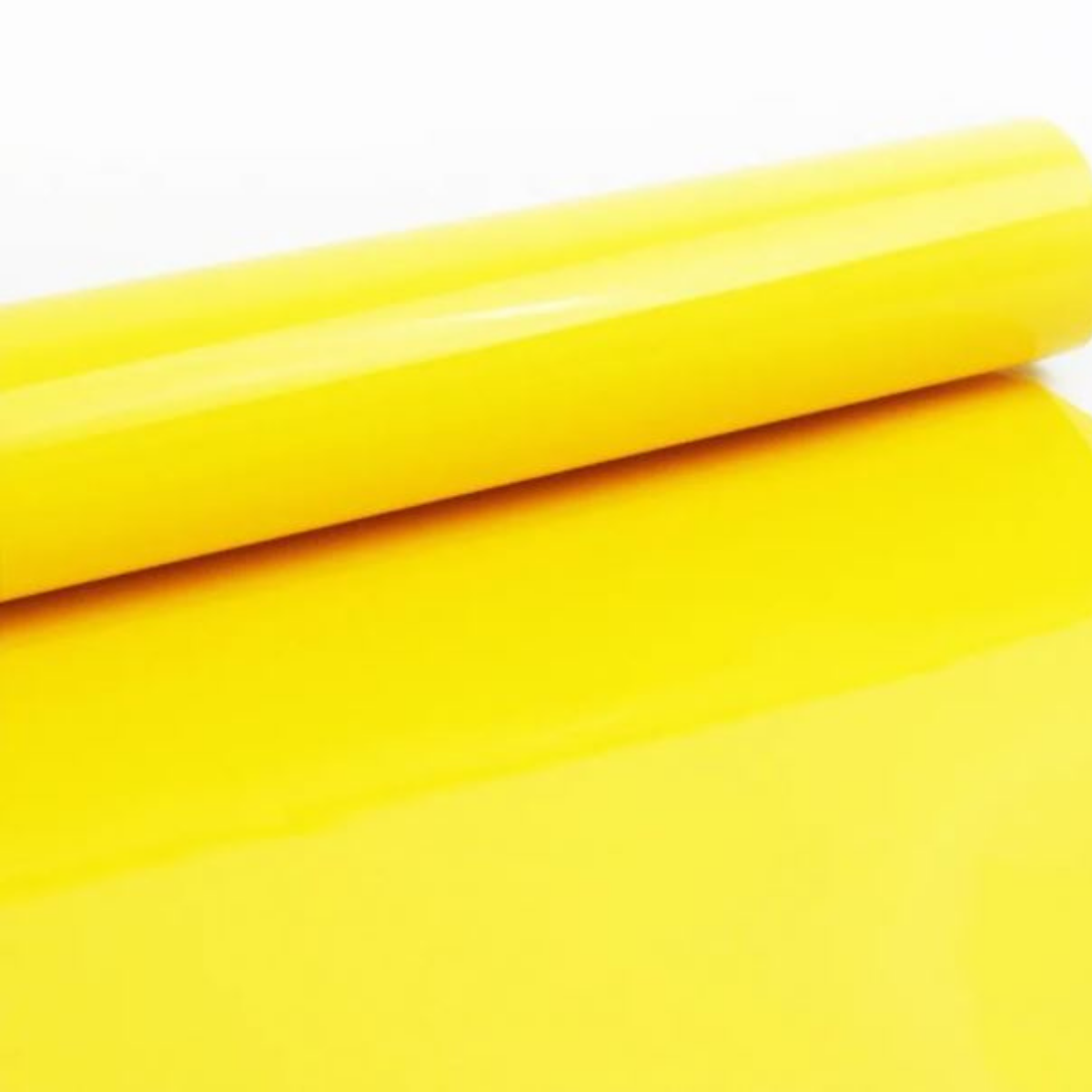 Adesivo Envelopamento Parede Móveis Eletrodoméstico Amarelo Plavitec Adesivo Amarelo 50cm x 3,0m - 2