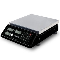Balança Micheletti Contadora de Peças Contare 15kg/5g 25x33cm Rs232 Inox Visor Lcd com Bateria - 1