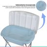 Banheira Banho Bebe Infantil Com Trocador e Suporte Dobrável Até 20kg Burigotto + Almofada de Banho  - 6