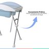 Banheira Banho Bebe Infantil Com Trocador e Suporte Dobrável Até 20kg Burigotto + Almofada de Banho  - 7