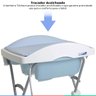 Banheira Banho Bebe Infantil Com Trocador e Suporte Dobrável Até 20kg Burigotto + Almofada de Banho  - 5
