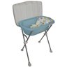 Banheira Banho Bebe Infantil Com Trocador e Suporte Dobrável Até 20kg Burigotto + Almofada de Banho  - 1