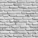 Ver imagem 3 de Papel de Parede Tijolinho 3D Decorativo Autocolante Lavável Branco Realista