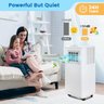 Takywep Ar-condicionado Portátil 8.000 Btu 3 em 1 Prata - 3