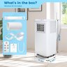 Takywep Ar-condicionado Portátil 8.000 Btu 3 em 1 Prata - 7