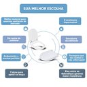 Ver imagem 4 de Tampa Vaso Sanitário Poliester Acrilico Calypso Branco para Bacia Incepa