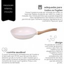 Ver imagem 2 de Frigideira Cerâmica Antiaderente Marmol Indução 22 Cm Mimo