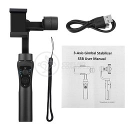 Estabilizador de Mão Eletrônico Portátil 3 Eixos Bluetooth - 8