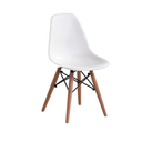 Ver imagem 5 de Mesa de Estudos com Prateleira e Nicho Porta Lápis e Caneta Cristal 100% Mdf + Cadeira Eiffel Branca