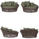Ver imagem 5 de Chaise Hungria Alumínio Pintura Fendi Corda Náutica E13 Trama Original