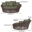 Ver imagem 2 de Chaise Hungria Alumínio Pintura Fendi Corda Náutica E13 Trama Original
