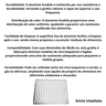 Grelha Parrilha em Aluminio Fundido para Churrasqueira - 3